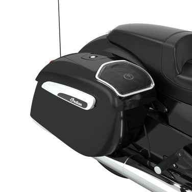 PowerBand Audio Saddlebag Speaker Bezels in Chrome, Pair