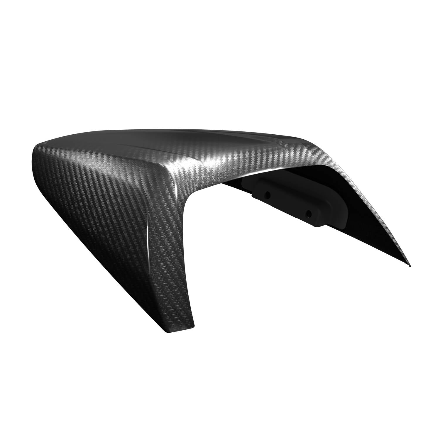 Carbon Fiber Seat Cowl, Black