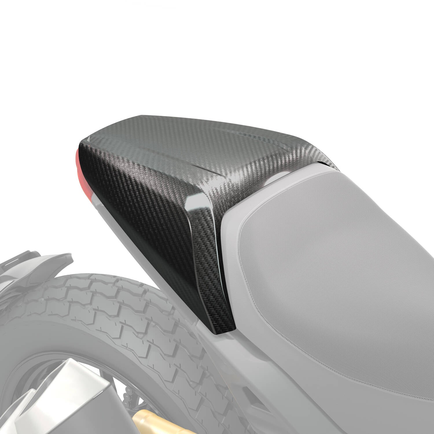 Carbon Fiber Seat Cowl, Black Pikes Peak Indian Motorcycle