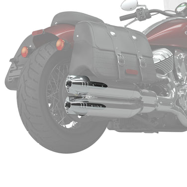 Fish Tail Exhaust Tips, Chrome