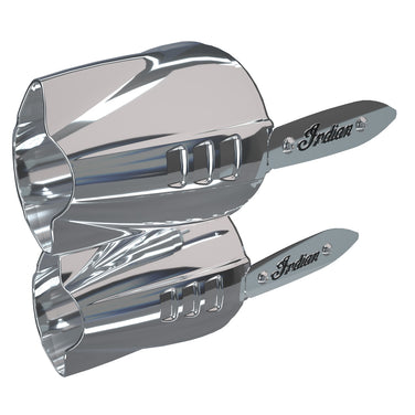 Fish Tail Exhaust Tips, Chrome