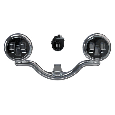 Pathfinder S Driving Light Mount, Chrome