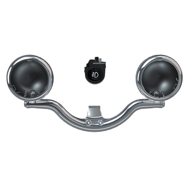 Pathfinder S Driving Light Mount, Chrome