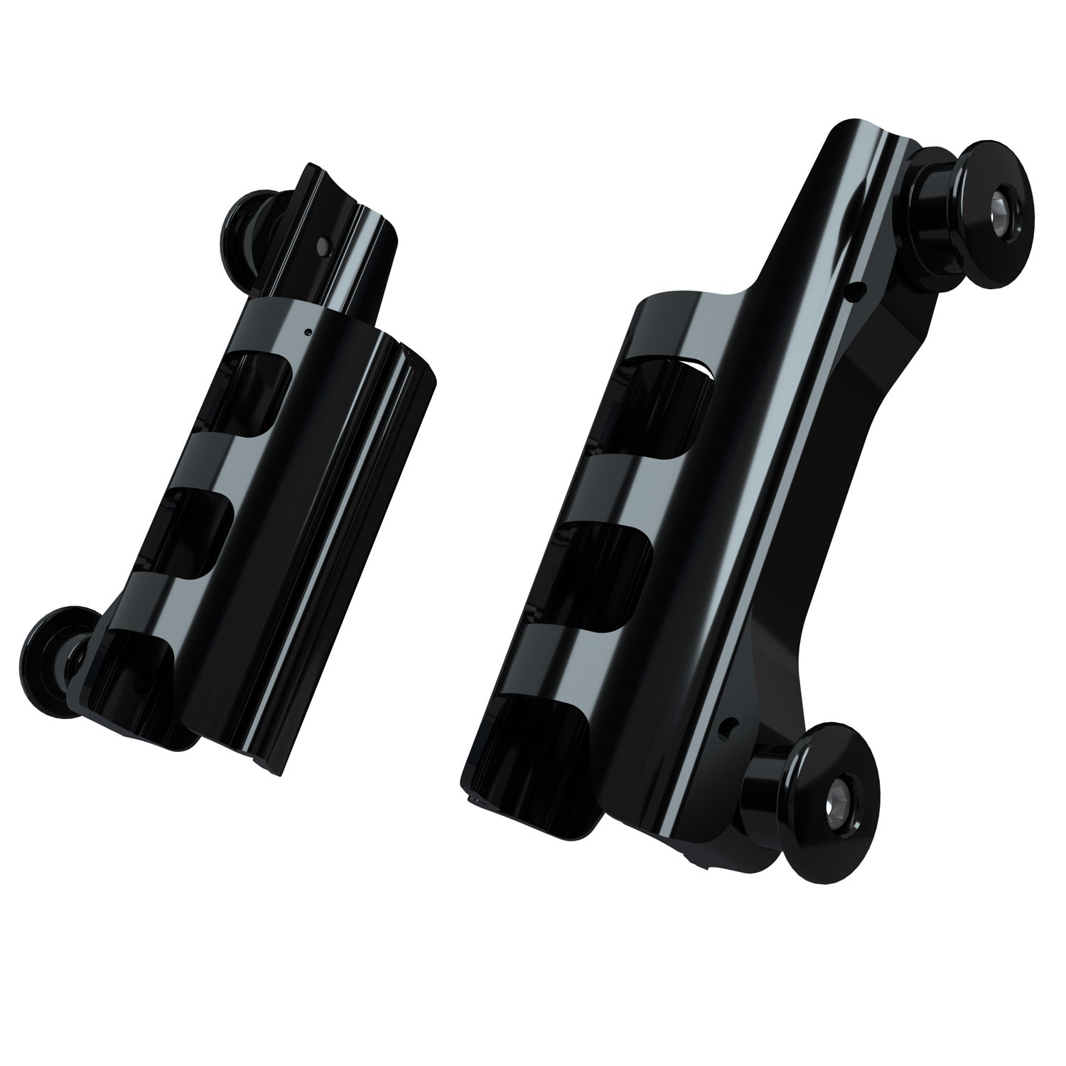 Quick Release Windshield Mounting Kit, Cruiser Black