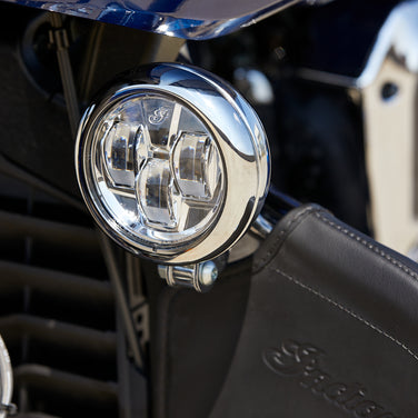 Pathfinder S LED Driving Lights Mount, Chrome