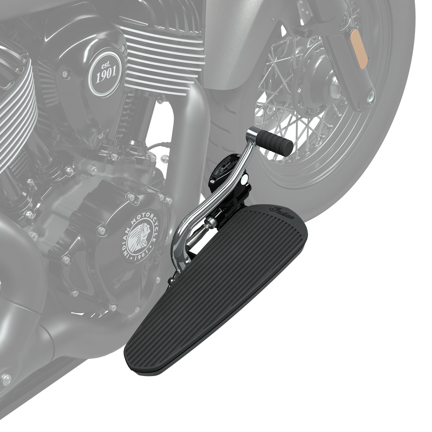 Forward Foot Controls with Floorboards, Cruiser Black