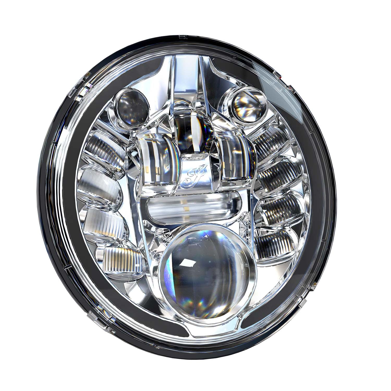Pathfinder Adaptive LED Headlight, Chrome