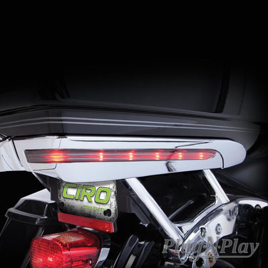 Light Accents for Tour-Pak, Chrome