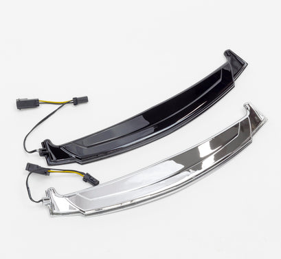 Lighted Vent Trim for Road Glide, Black '15-up