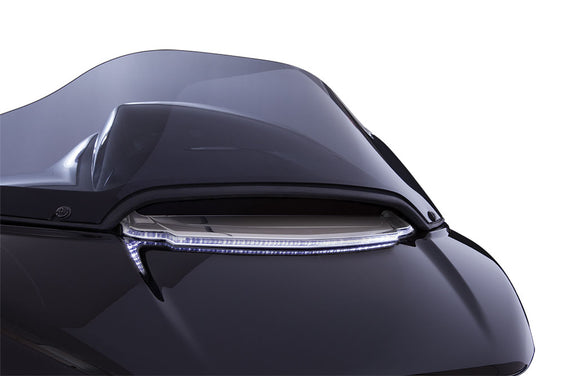 Lighted Vent Trim for Road Glide, Chrome '15-up
