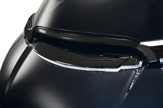 Lighted Vent Trim for Road Glide, Black '15-up