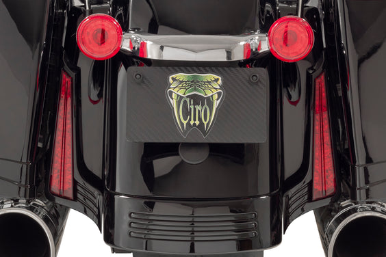 Filler Panel Lights for '14-up Street Glides & Road Glides, All Red LEDs with Red Lenses