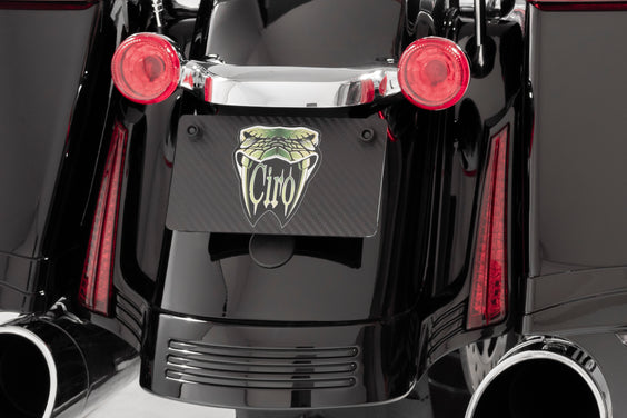 Filler Panel Lights for '14-up Street Glides & Road Glides, All Red LEDs with Red Lenses