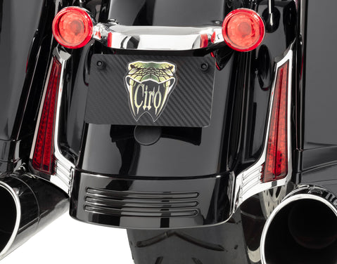 Filler Panel Lights for '14-up Street Glides & Road Glides, All Red LEDs with Red Lenses