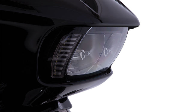 Fang® Headlight Bezels for Road Glide '15-up, Black