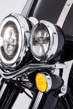 Fang® AMBER Signal Light Inserts, Chrome (Single Circuit)