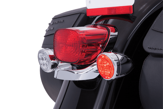 Fang® RED Signal Light Inserts, Chrome (Single Circuit)