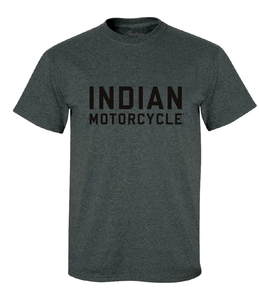 Indian Motorcycle Block - Dark Gray