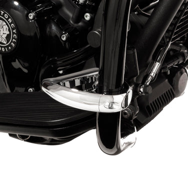 Engine Guard Toe Rest, Chrome