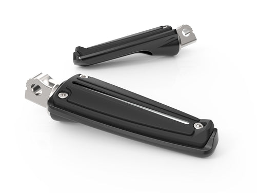 Rail Pegs w/ Adapters, Black