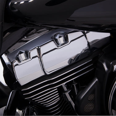Rocker Box Bolt Caps 6 Pk Chrome TWIN CAM