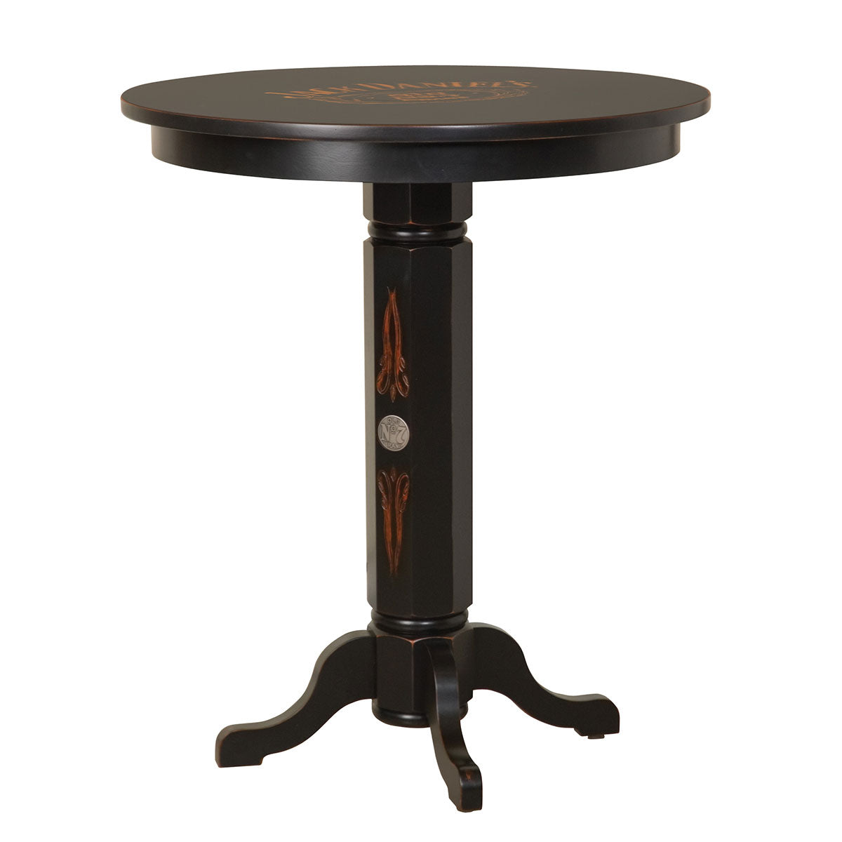 JD Wood Pub Table - TN Charcoal Finish