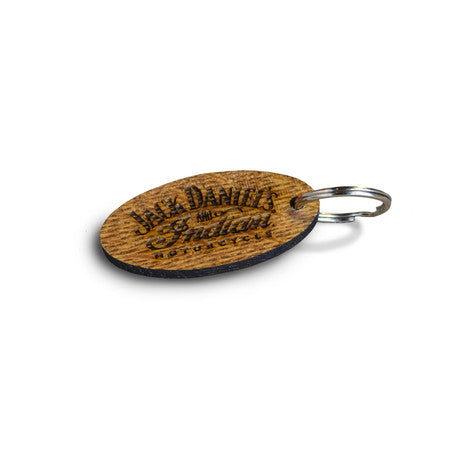 JD Indian Wooden Key Chain