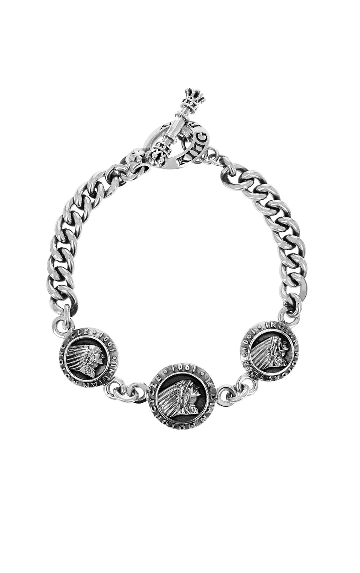 Indian Motorcycle Charm Bracelet