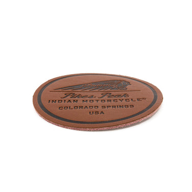 Pikes Peak Indian Leather Patch - 3in