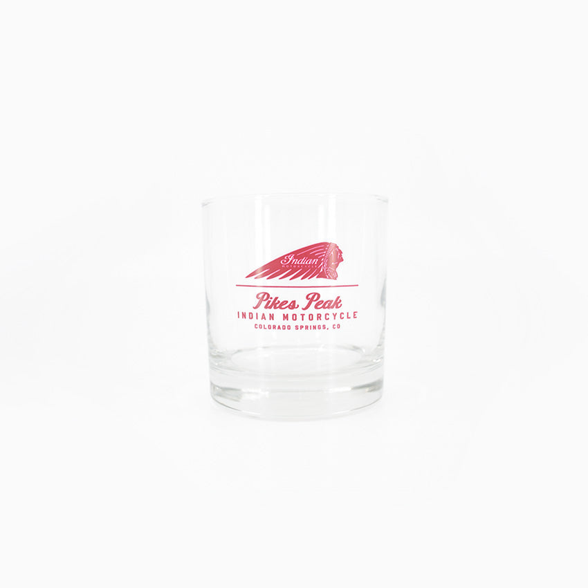 Pikes Peak Indian Whiskey Glass - 11oz